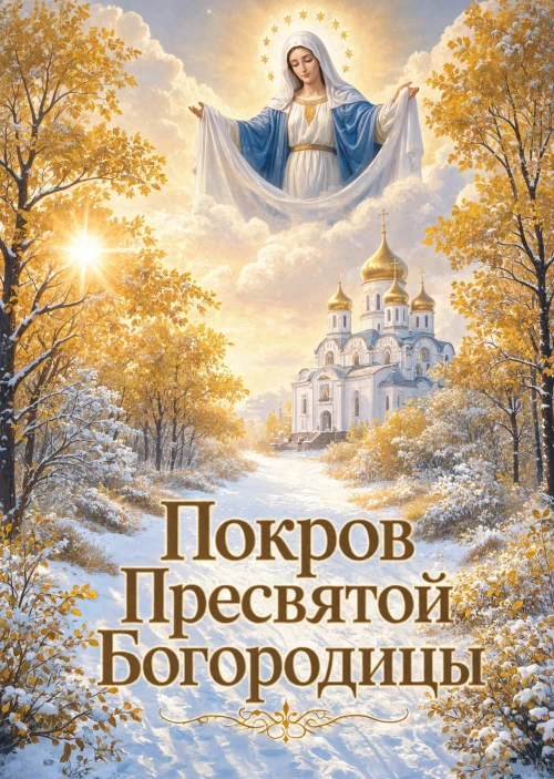 Открытка Покров Пресвятой Богородицы-37