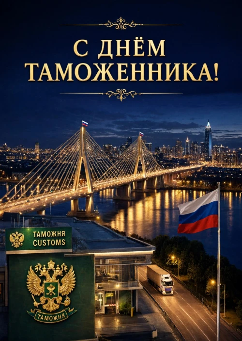 открытка с Днем Таможенника-11