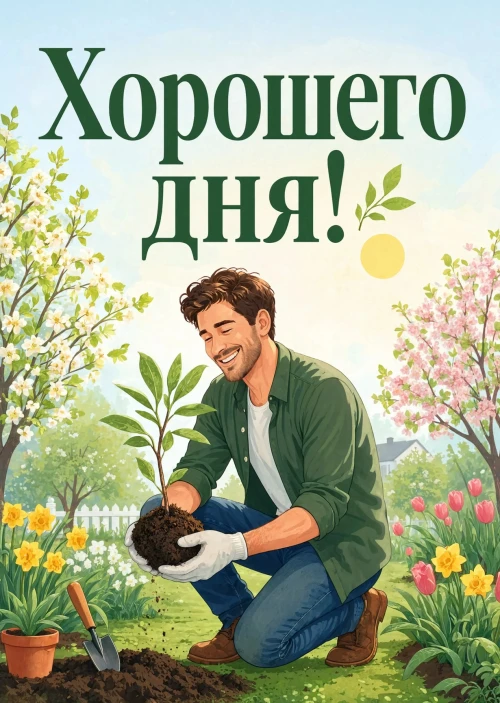 Открытка "Хорошего дня" #154