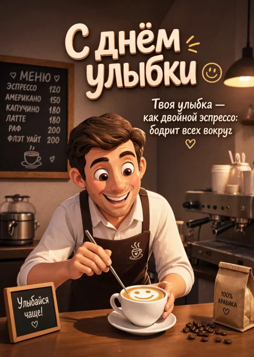 открытки с Днем Улыбки-7