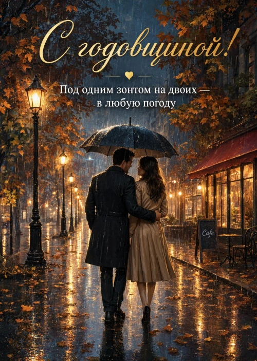 Открытка "С годовщиной свадьбы" #43