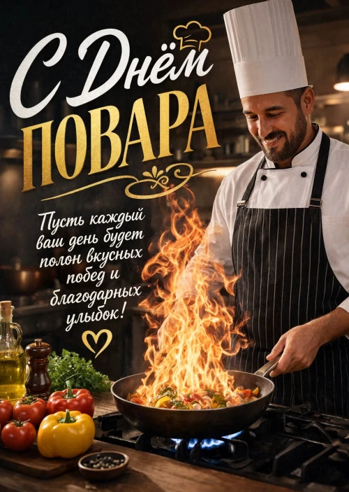 Открытки с Днем Повара-2