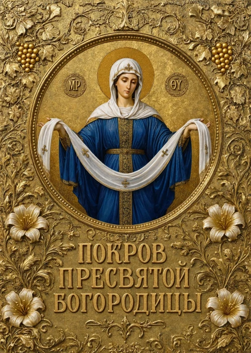 Открытка Покров Пресвятой Богородицы-30