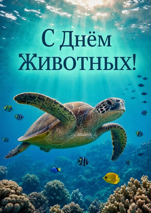 открытки с днем животных-31