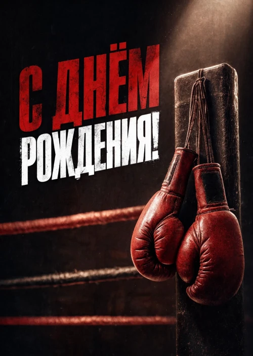 Открытка С днем рождения мужчине #36