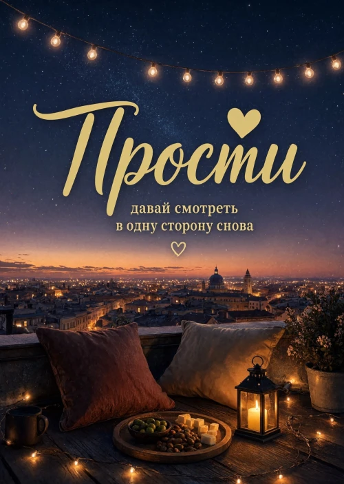 Открытка "Прости" #6