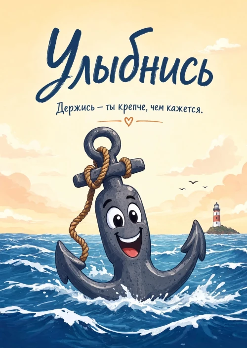 Открытка "Улыбнись" #14