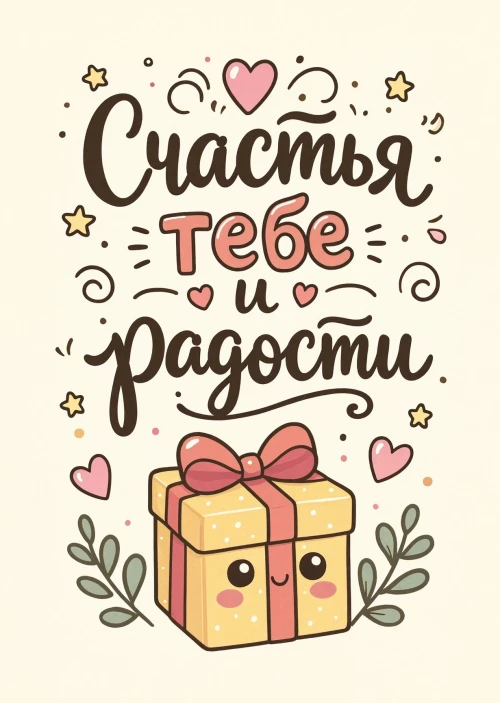 Открытка "Счастья" #51