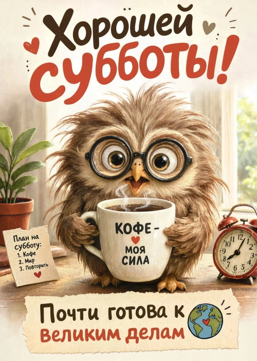 Открытка хорошей Субботы #65