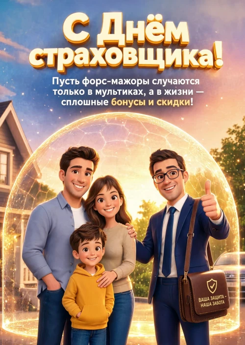 открытки с Днем Страховщика-10