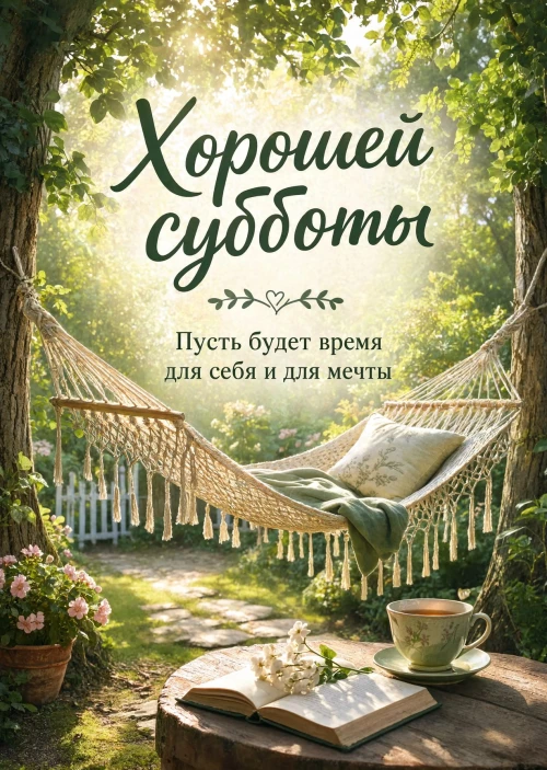 Открытка хорошей Субботы #83