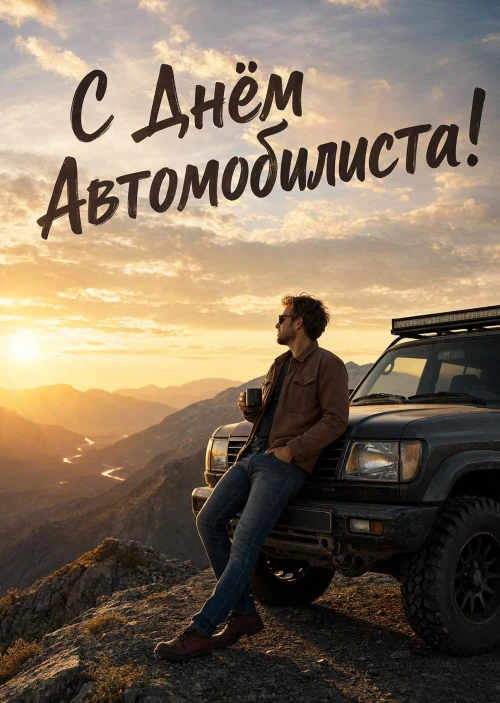 откртыка с Днем Автомобилиста-40