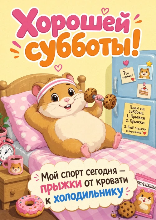 Открытка хорошей Субботы #73
