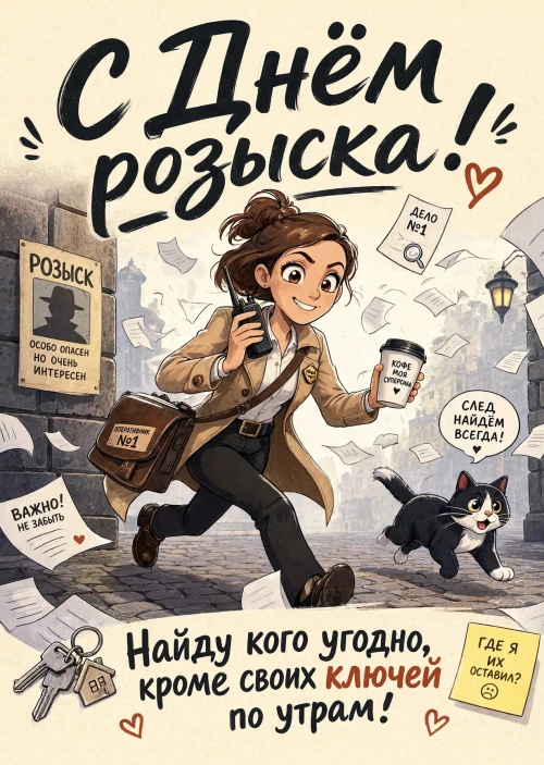 открытки с Днем Розыска-4