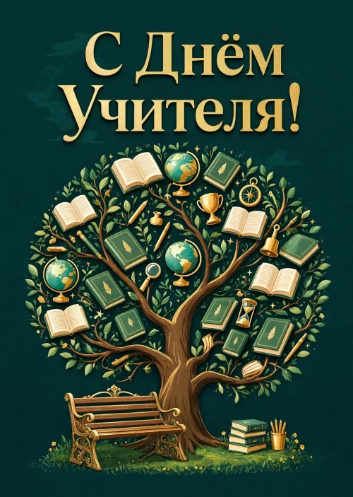 открытки с Днем Учителя-61