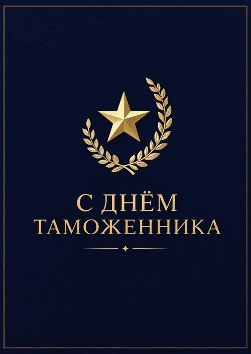 открытка с Днем Таможенника-18