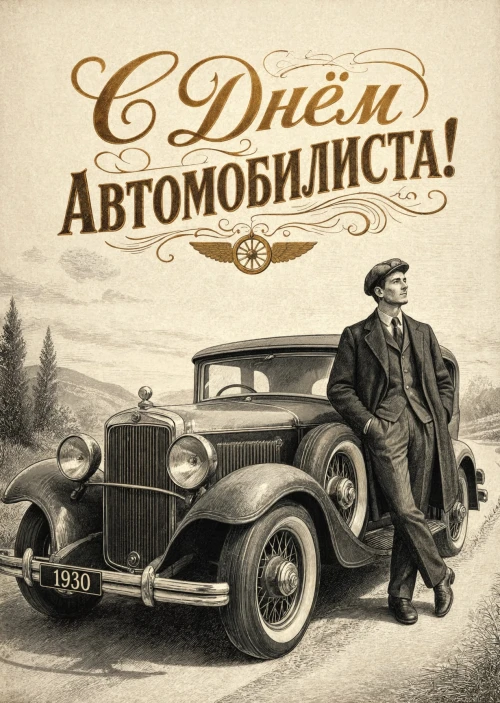 откртыка с Днем Автомобилиста-21