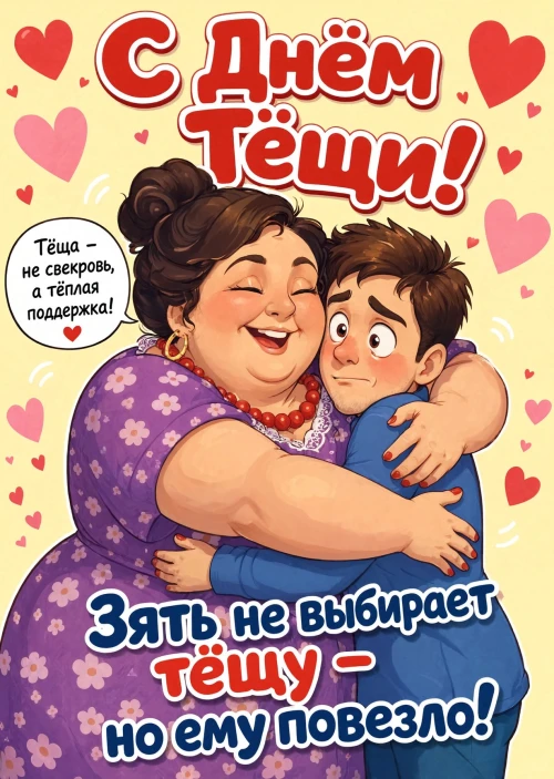 открытка с Днем Тещи-23