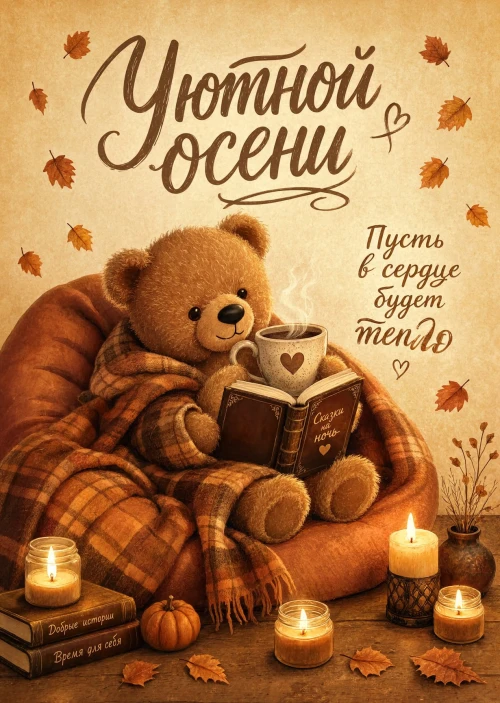 Открытка с осенью #163