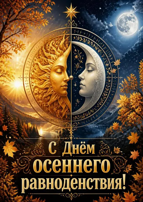 Открытка С Днём Осеннего Равноденствия #2