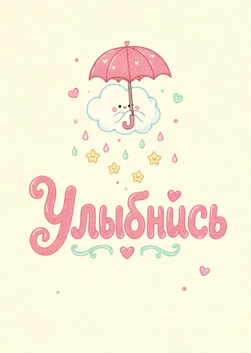 Открытка "Улыбнись" #2