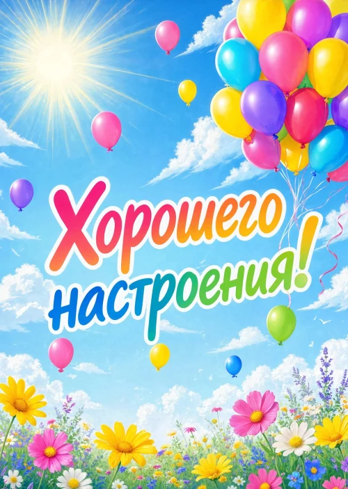 Открытка "Хорошего настроения" #52