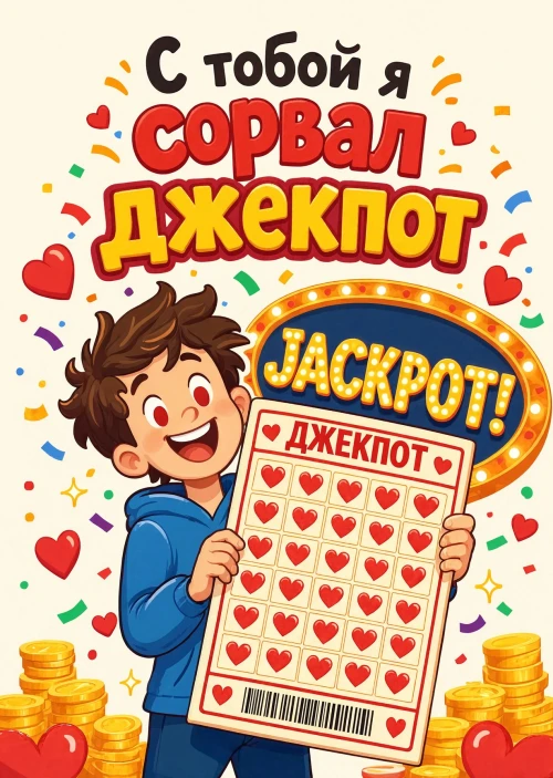 Открытка "С любовью" #27