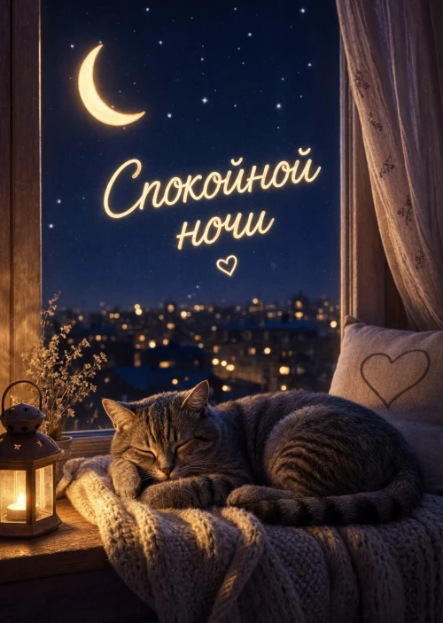 Открытка Спокойной ночи # 69