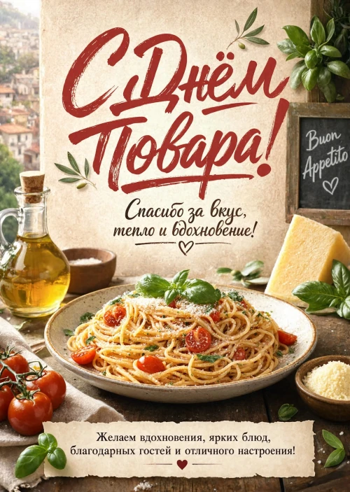 Открытки с Днем Повара-7