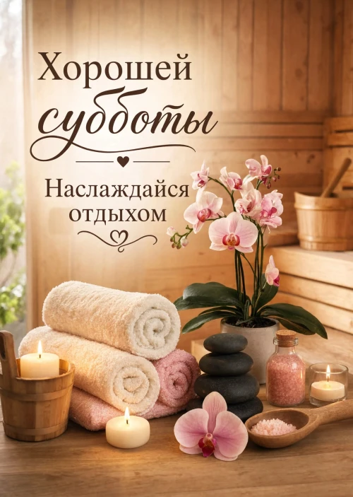 Открытка хорошей Субботы #16