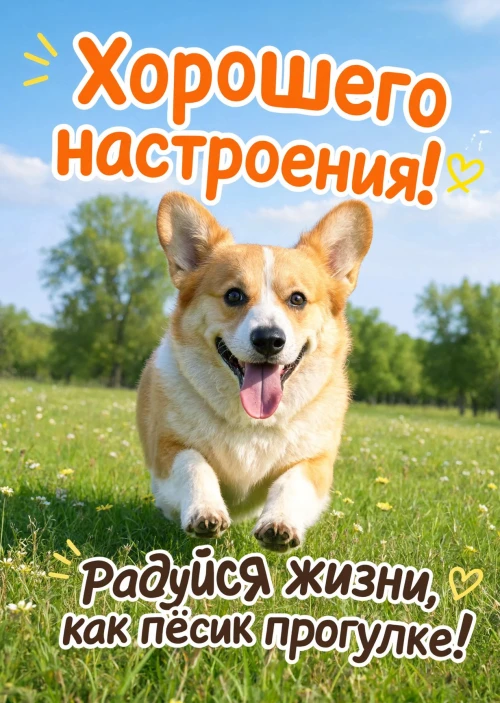 Открытка "Хорошего настроения" #45