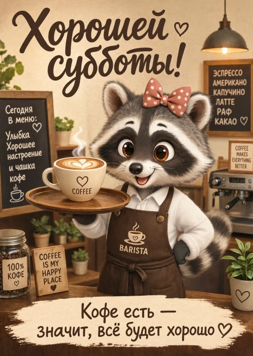 Открытка хорошей Субботы #82