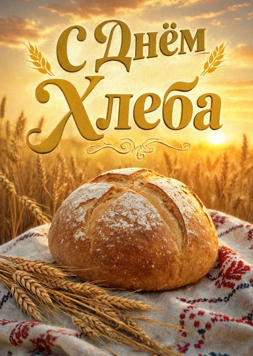 открытка с Днем Хлеба-15
