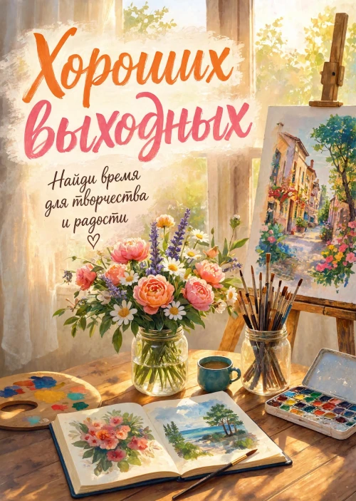 Открытка Хороших выходных #97