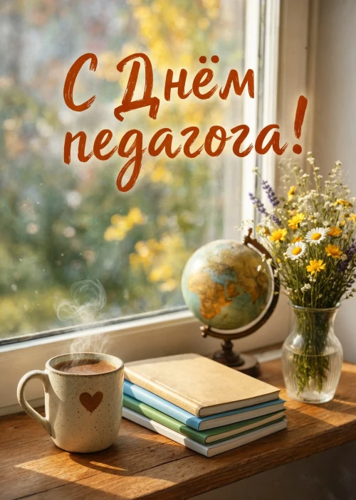 Открытки с Днем Педагога-28