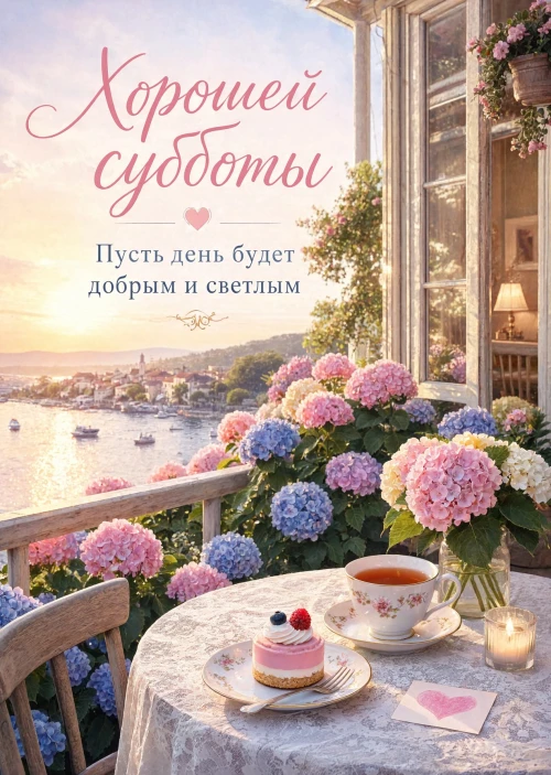 Открытка хорошей Субботы #76