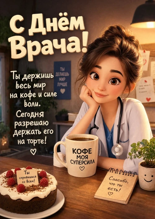 открытки с Днем Врача-5