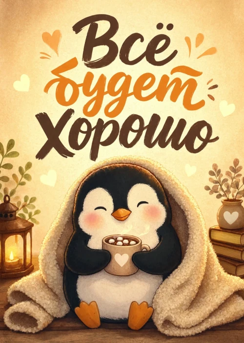 Открытка "Улыбнись" #64