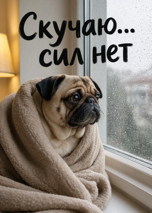 Открытка "Скучаю" #71