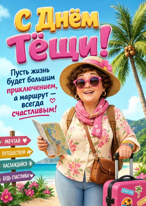открытка с Днем Тещи-5