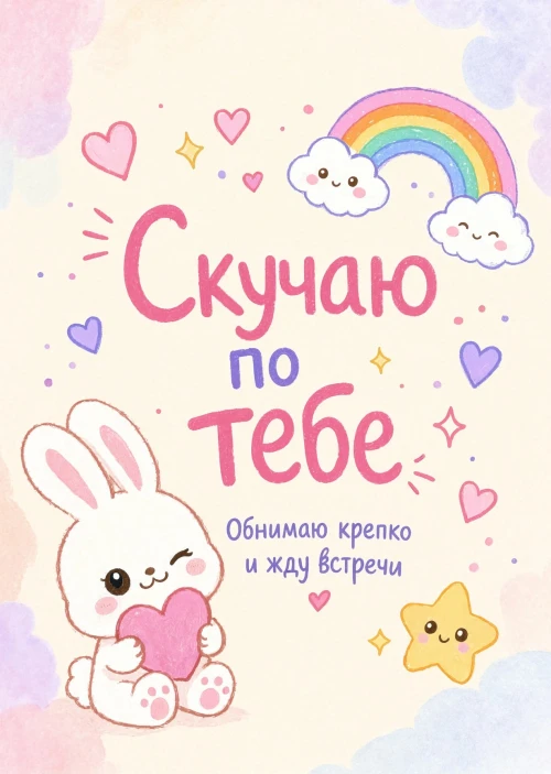 Открытка "Скучаю" #73