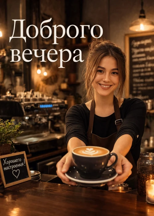 Открытка Хорошего вечера #167