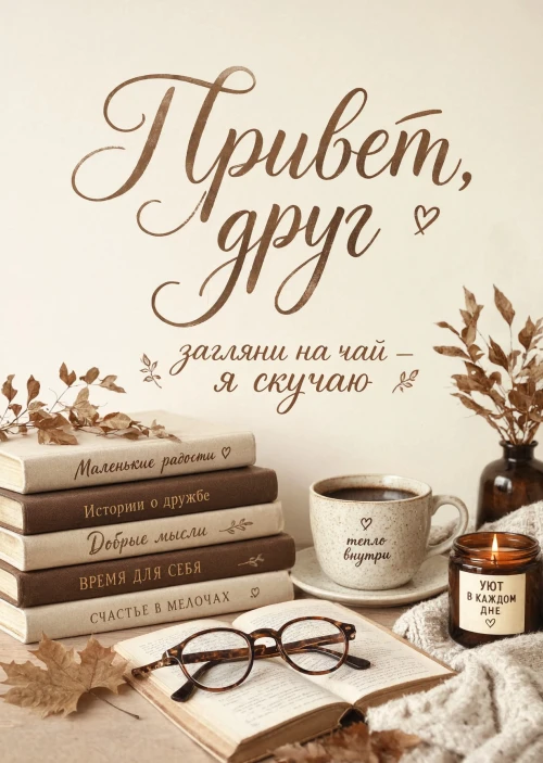 Открытка "Привет" #37