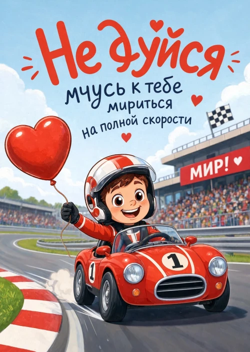 Открытка "Прости" #4
