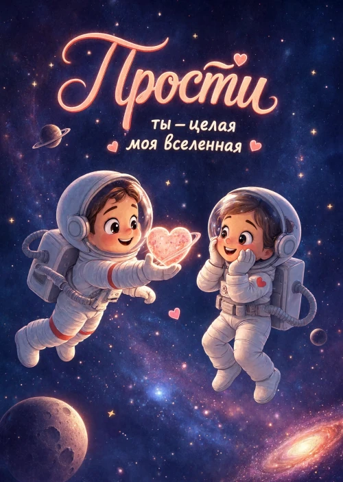 Открытка "Прости" #64