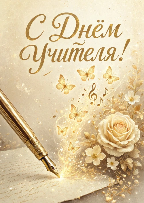 открытки с Днем Учителя-64