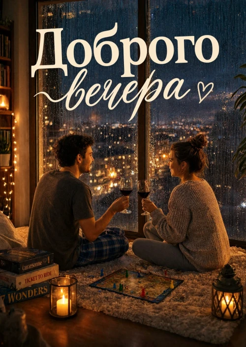 Открытка Хорошего вечера #158