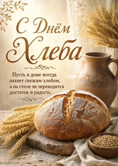 открытка с Днем Хлеба-22