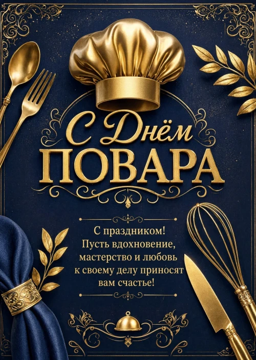 Открытки с Днем Повара-8