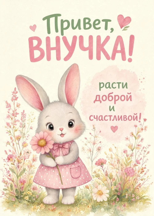 Открытка "Привет" #16